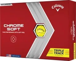 Callaway 2022 CHROME SOFT TRIPLE TRACK YELLOW