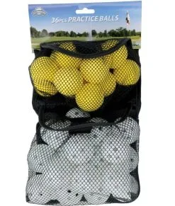 On Course 36 PRACTICE BALLS (FOAM/PERFORATED)