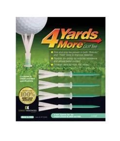 Green Keepers 4 MORE YARDS GOLF TEE 4"