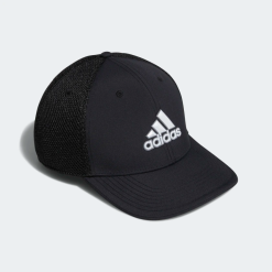 ADIDAS A-STRETCH TOUR HAT BLACK -Golf Shoes Elegant Store a stretch tour hat black 2