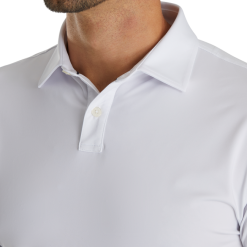 FootJoy ATHLETIC FIT SOLID LISLE SELF COLLAR -Golf Shoes Elegant Store athletic fit solid lisle self collar 4