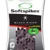 SoftSpikes BLACK WIDOW GOLF CLEATS/SPIKES - FAST TWIST
