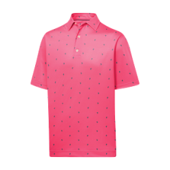 FootJoy Cactus Print Lisle Self Collar