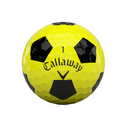Callaway CHROME SOFT TRUVIS YELLOW/BLACK