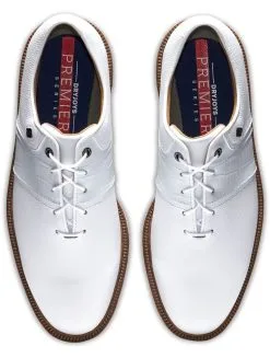 FootJoy DRYJOYS PREMIERE SERIES PACKARD 53908 WHITE WIDE -Golf Shoes Elegant Store dryjoys premiere series packard 53908 white wide 2