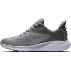 FootJoy FJ FLEX WOMENS WHITE/GRAY 95424 -Golf Shoes Elegant Store fj flex womens white gray 95424 2