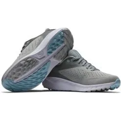 FootJoy FJ FLEX WOMENS WHITE/GRAY 95424 -Golf Shoes Elegant Store fj flex womens white gray 95424 3