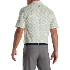 FOOTJOY LEAPING DOLPHINS POLO LEMONADE/DOVE GREY -Golf Shoes Elegant Store footjoy leaping dolphins polo lemonade dove grey 2