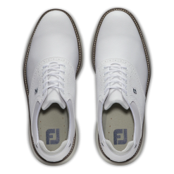 FOOTJOY TRADITIONS GOLF SHOE 57903 WHITE -Golf Shoes Elegant Store footjoy traditions golf shoe 57903 white 2