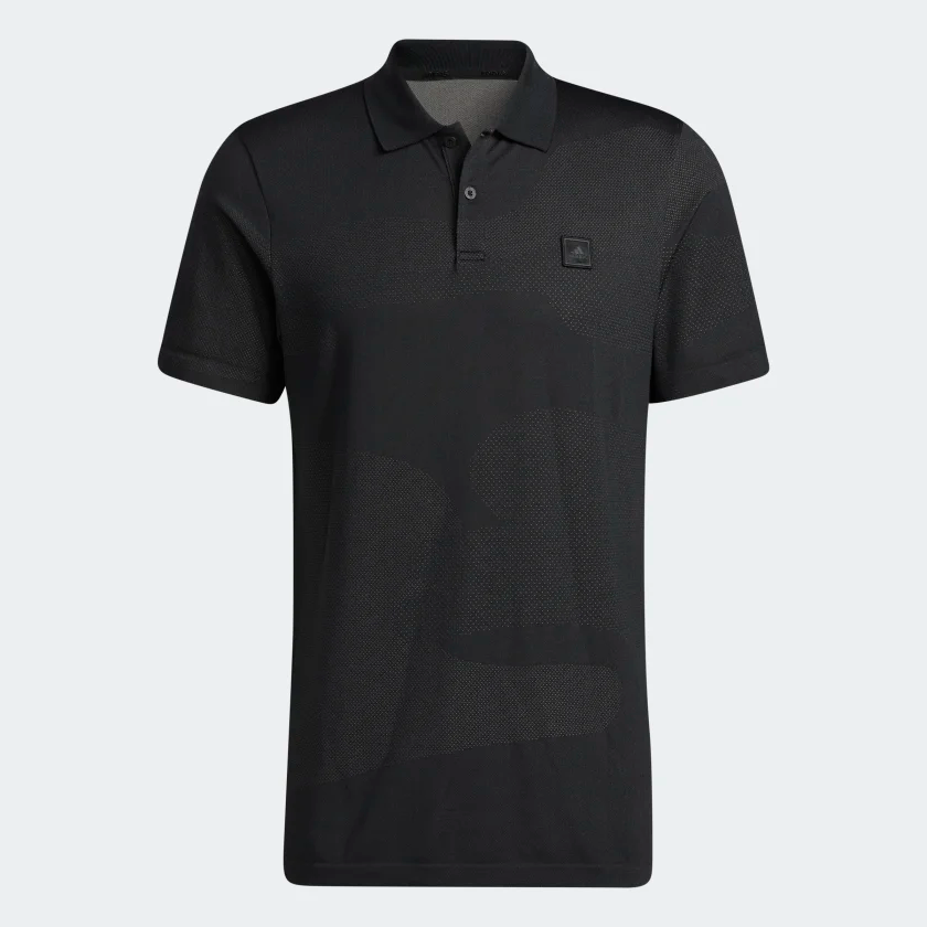 ADIDAS GO-TO SEAMLESS POLO SHIRT 1 ADIDAS GO-TO SEAMLESS POLO SHIRT