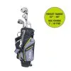 Tour Edge HL-J 7-10 LIME 5 CLUB SET W/BAG LEFT HAND