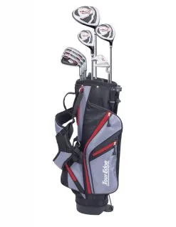 Tour Edge HL-J 9-12 RED 7-CLUB SET W/BAG