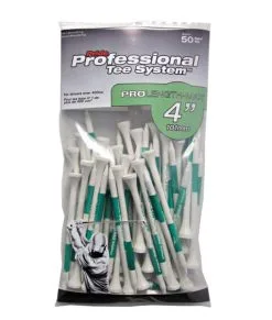 PRIDE SPORTS PTS GOLF TEES 4'' PROLENGTH-MAX 50 PACK WHITE