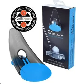 PUTT-OUT PRESSURE PUTT TRAINER - BLUE -Golf Shoes Elegant Store putt out pressure putt trainer blue 3