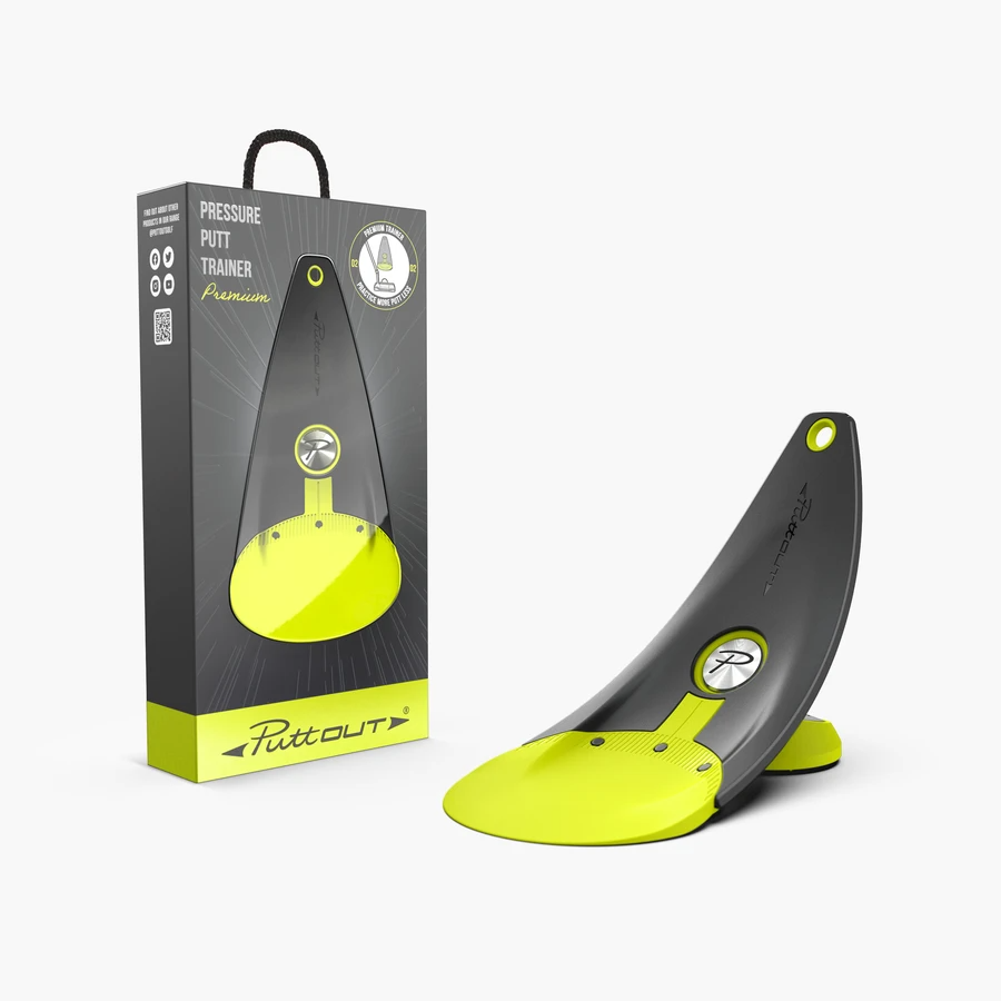 PUTT-OUT PRESSURE PUTT TRAINER PREMIUM- LIME 4 PUTT-OUT PRESSURE PUTT TRAINER PREMIUM- LIME - Image 4